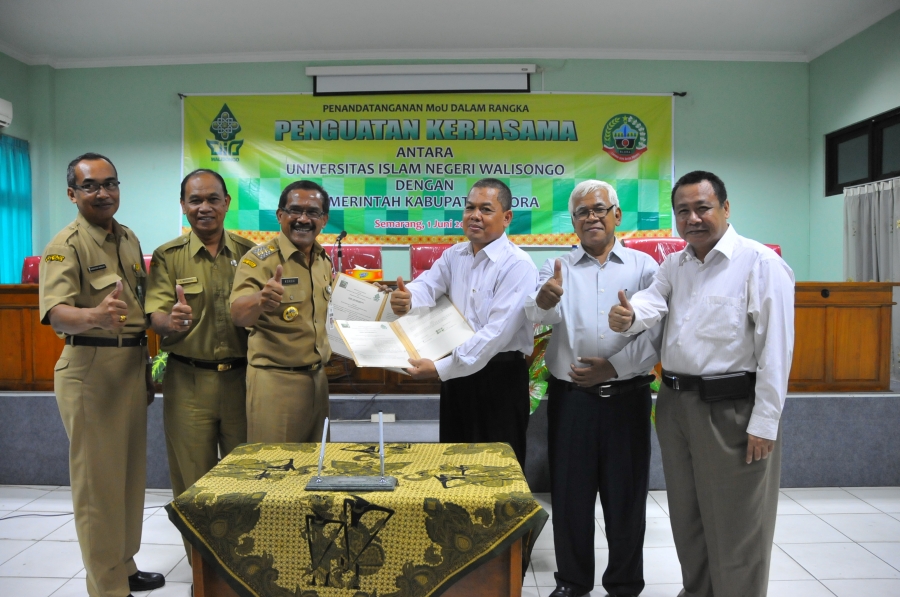 Kabupaten Blora - UIN Walisongo Tandatangani MoU