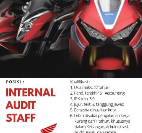 Lowongan Internal Audit