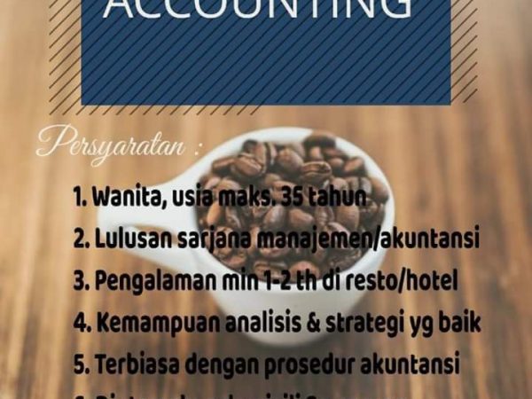 Karir Akuntansi - Loker Accounting di Hotel