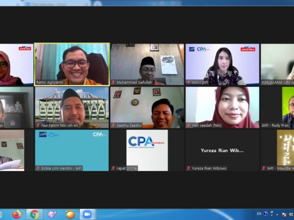 Siapkan  Test Center  Bagi Calon Akuntan Publik : FEBI UIN Walisongo Lakukan Rapat Koordinasi Dengan Institut Akuntan Publik Indonesia