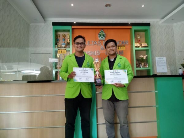 Berjaya ditingkat Nasional : 2 Mahasiswa Prodi S1 Akuntansi  Syariah UIN Walisongo Semarang berhasil menyabet Juara 2 Lomba Olimpiade Akuntansi dalam Festival Akuntansi 2022