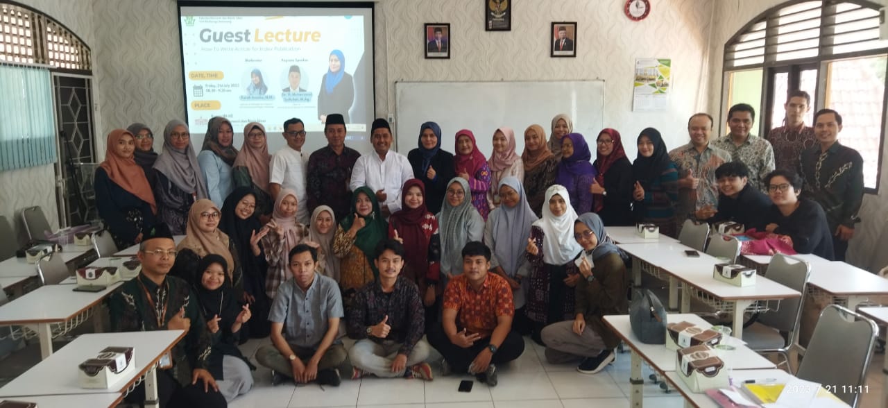 Datangkan Narasumber Dari UiTM Malaysia, Prodi Manajemen FEBI UIN Walisongo Semarang Selenggarakan Kegiatan GUEST LECTURE “Penulisan Artikel dan Publikasi Ilmiah”