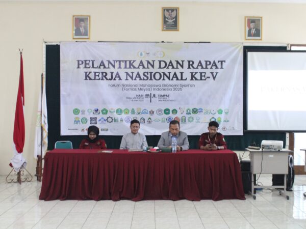 Program Studi Ekonomi Islam dan HMJ Gelar Pelantikan dan Rakernas Ke-5 Formas Meysa Indonesia 2025