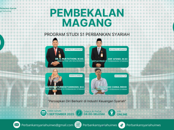 Prodi Perbankan syariah Gelar Pembekalan Magang Tahun 2025