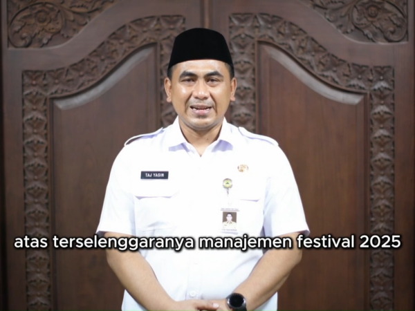 Wakil Gubernur Jawa Tengah Taj Yasin Apresiasi Manajemen Festival 2025 yang Diselenggarakan HMJ Manajemen FEBI UIN Walisongo