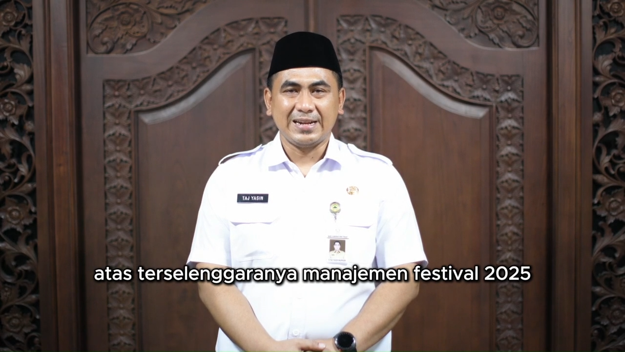 Wakil Gubernur Jawa Tengah Taj Yasin Apresiasi Manajemen Festival 2025 yang Diselenggarakan HMJ Manajemen FEBI UIN Walisongo Wakil Gubernur Jawa Tengah Taj Yasin Apresiasi Manajemen Festival 2025 yang Diselenggarakan HMJ Manajemen FEBI UIN Walisongo