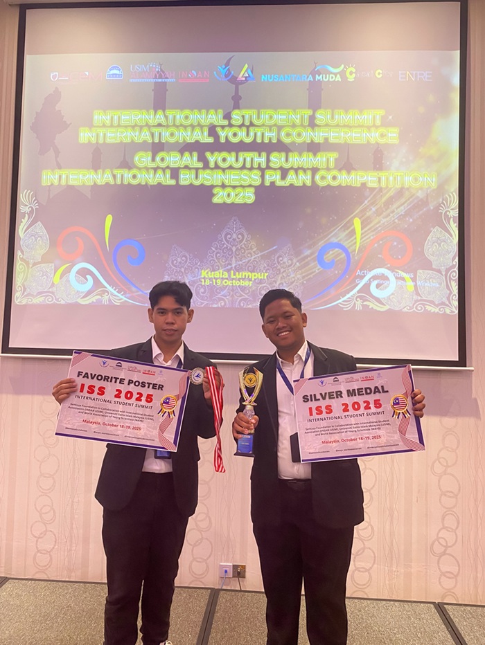 Prestasi Internasional: Kolaborasi Mahasiswa akuntansi syariah fakultas ekonomi dan bisnis islam  dan Fakultas Syariah Hukum UIN Walisongo Berbuah Silver Medal di International Student Summit 2025